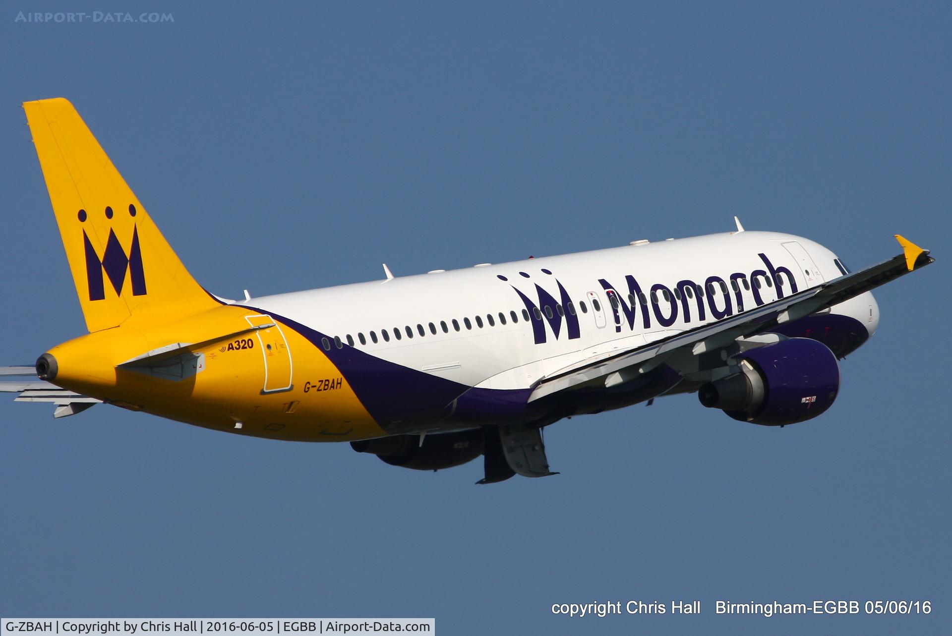 G-ZBAH, 2001 Airbus A320-214 C/N 1413, Monarch