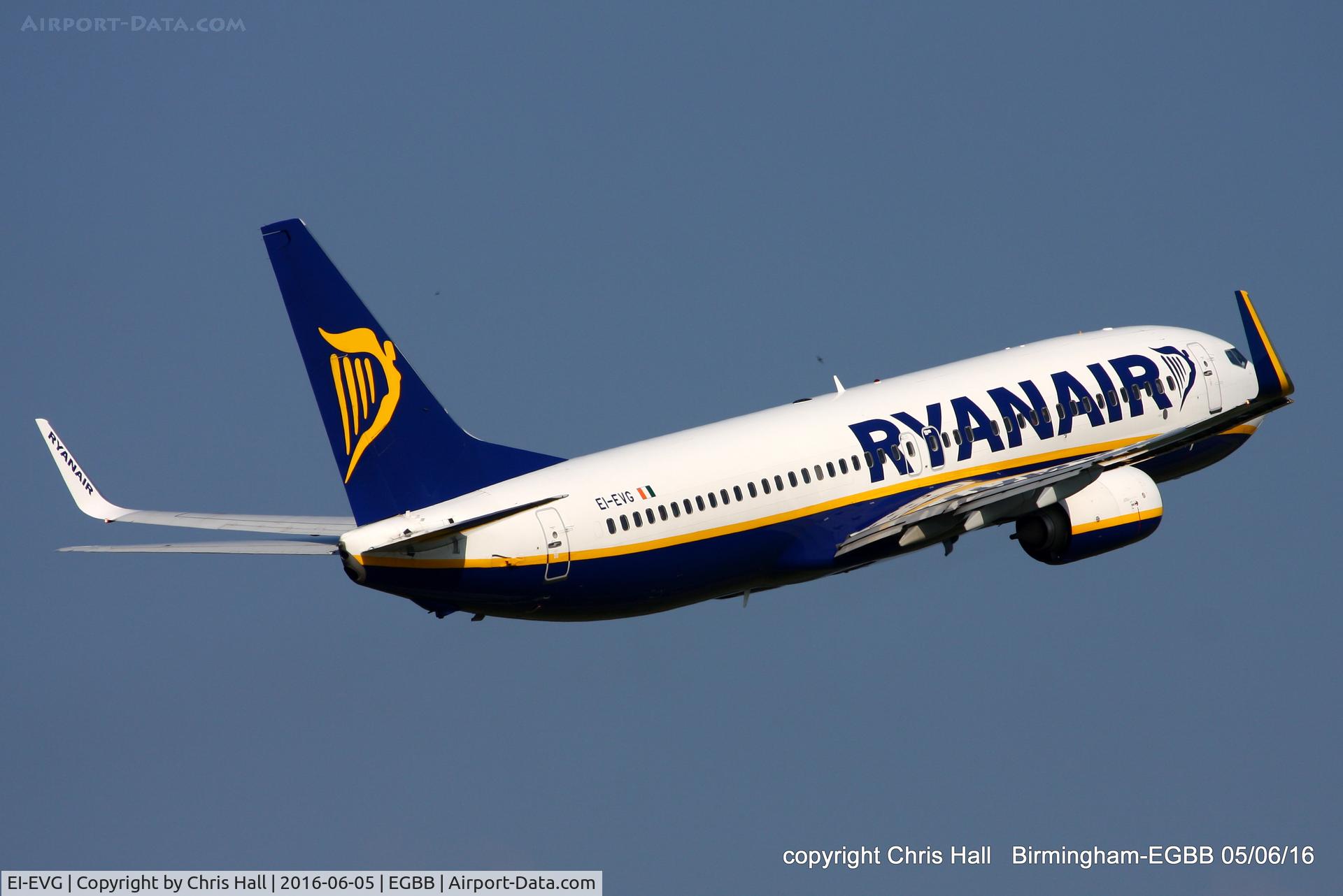 EI-EVG, 2012 Boeing 737-8AS C/N 40292, Ryanair