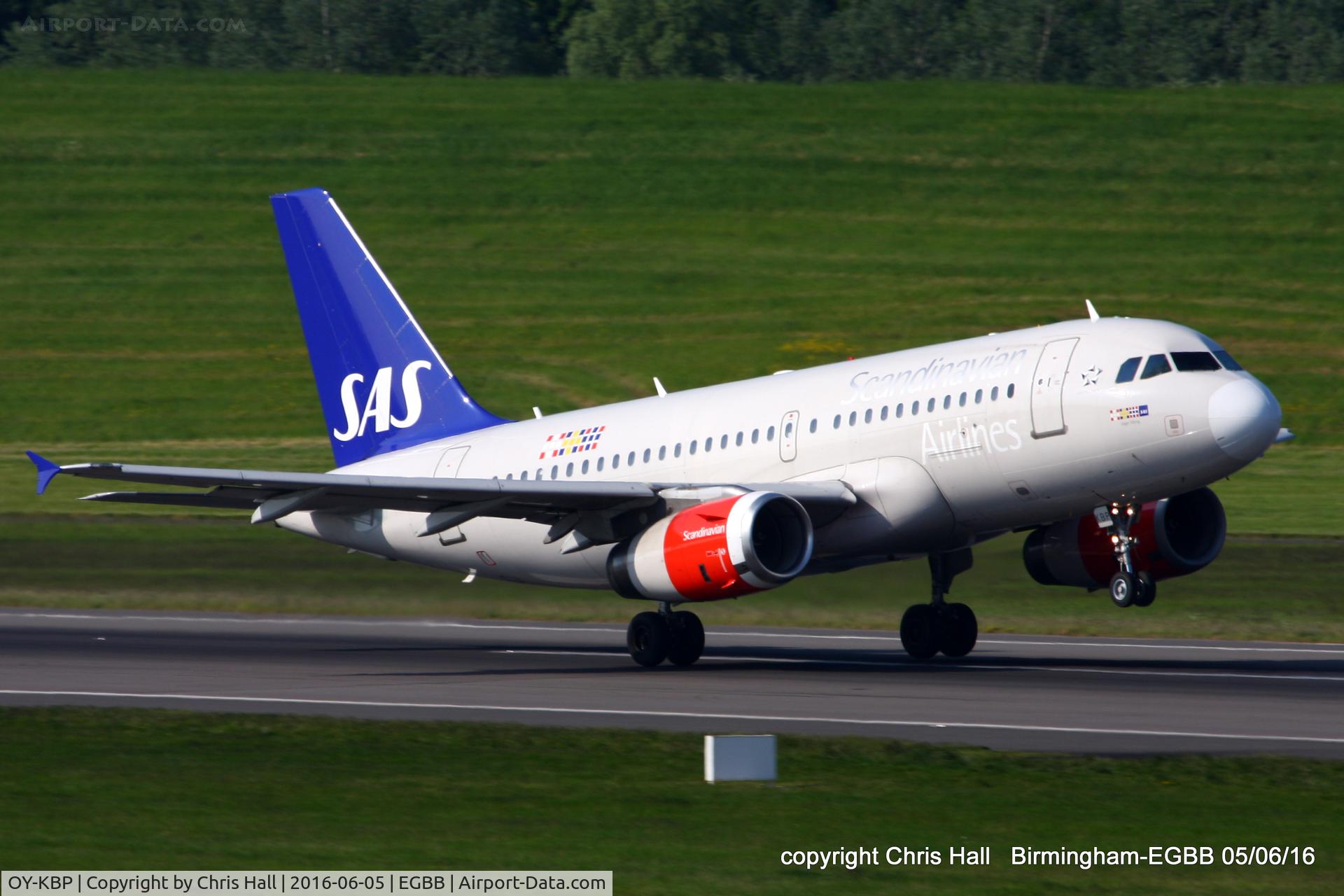 OY-KBP, 2006 Airbus A319-132 C/N 2888, SAS Scandinavian Airlines