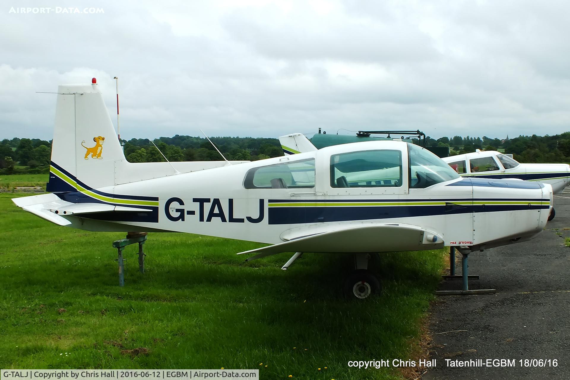 G-TALJ, 1973 Grumman American AA-5 Traveler C/N AA5-0479, Tatenhill Aviation