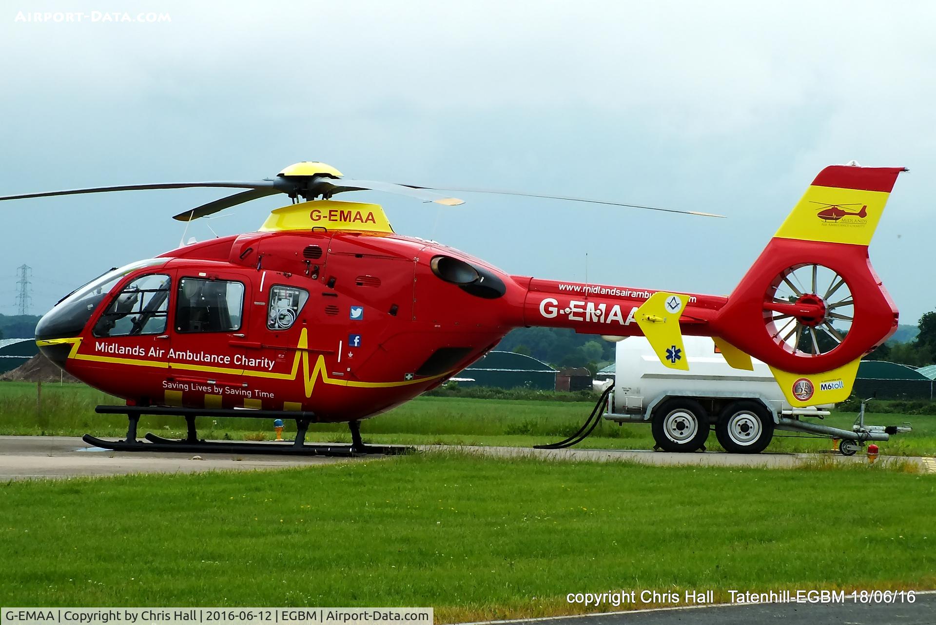 G-EMAA, 2005 Eurocopter EC-135T-2 C/N 0448, East Midland Air Ambulence