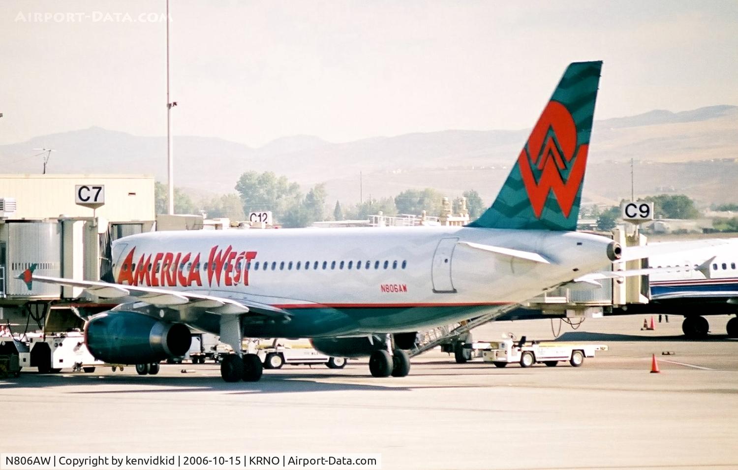 N806AW, 1999 Airbus A319-132 C/N 1056, America West