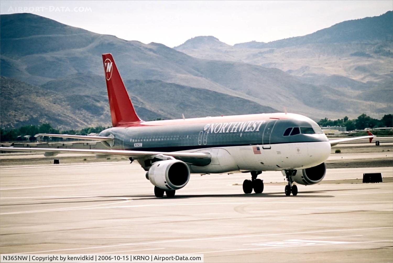 N365NW, 1999 Airbus A320-212 C/N 0964, Northwest