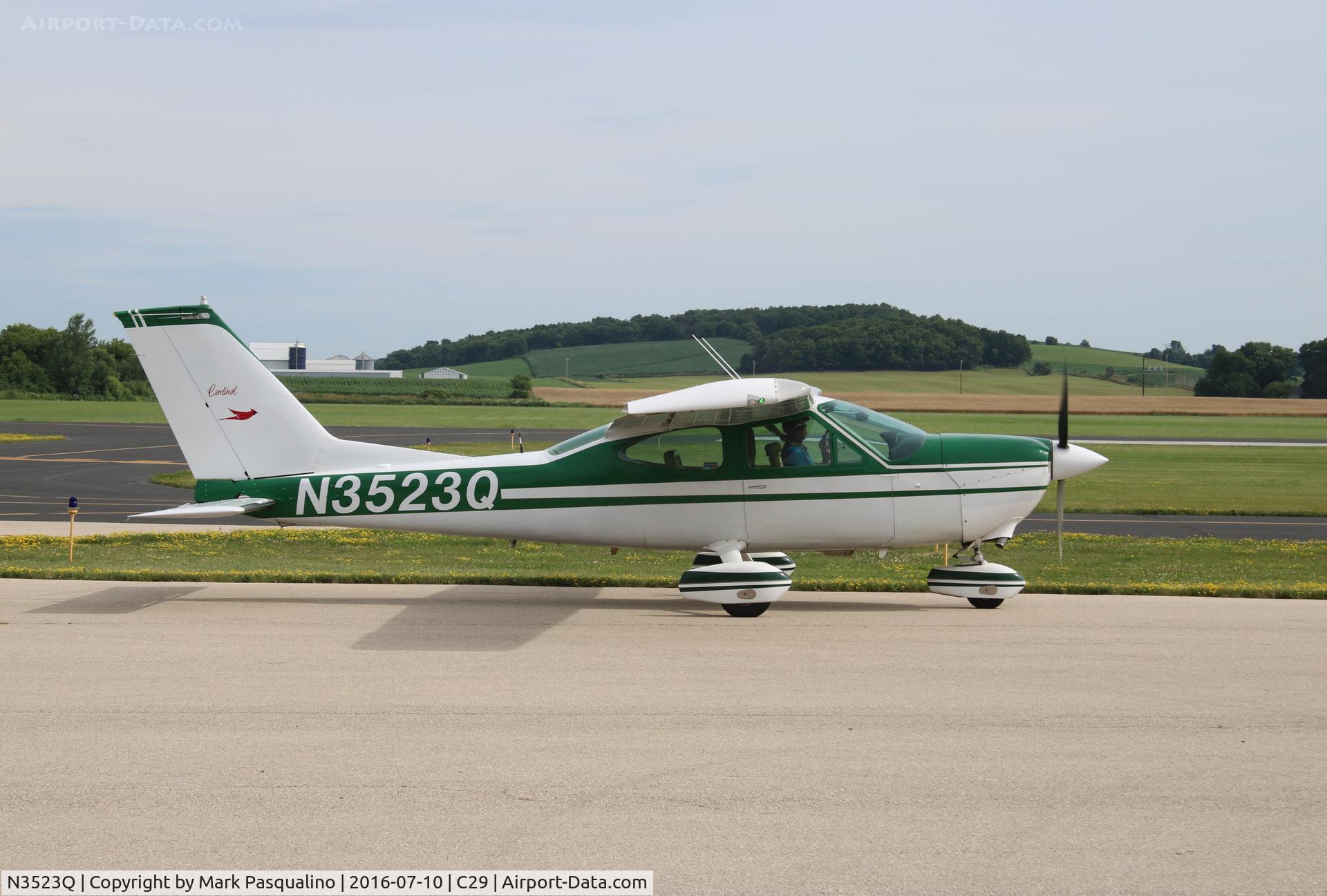 N3523Q, 1975 Cessna 177B Cardinal C/N 17702278, Cessna 177B