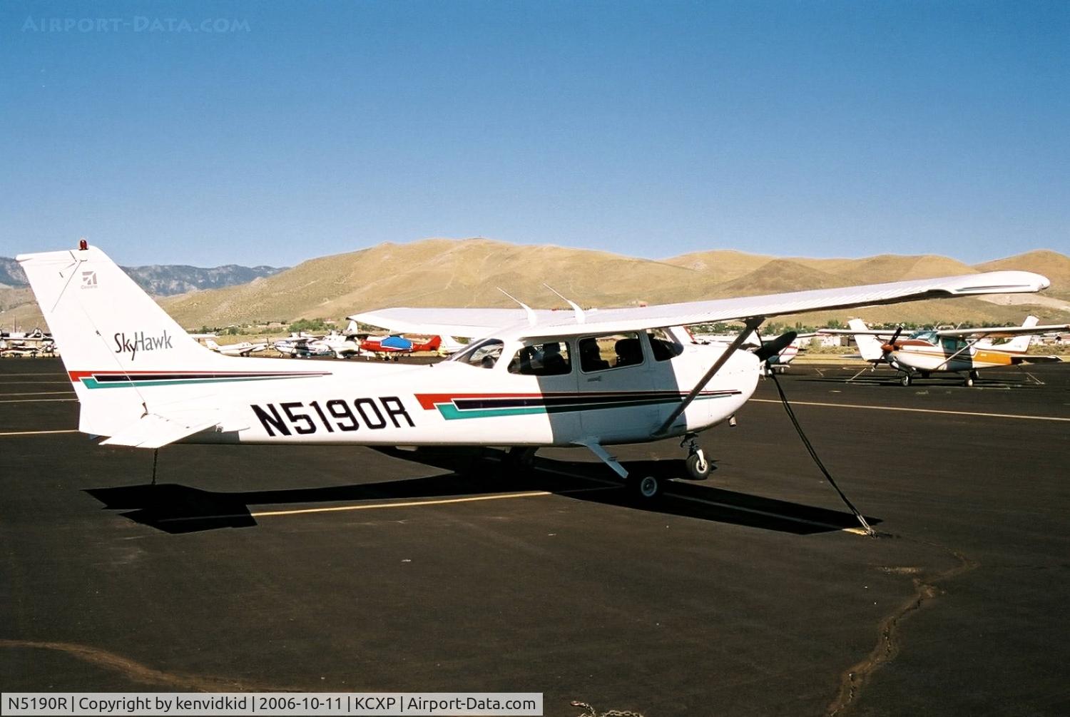 N5190R, 2002 Cessna 172R C/N 17281111, Carson City