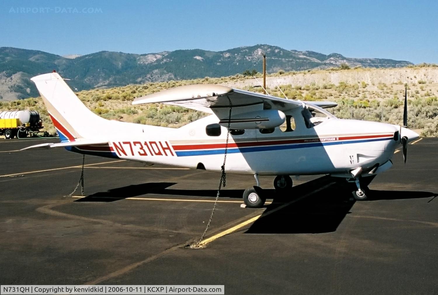 N731QH, 1980 Cessna P210N Pressurised Centurion C/N P21000526, Carson City