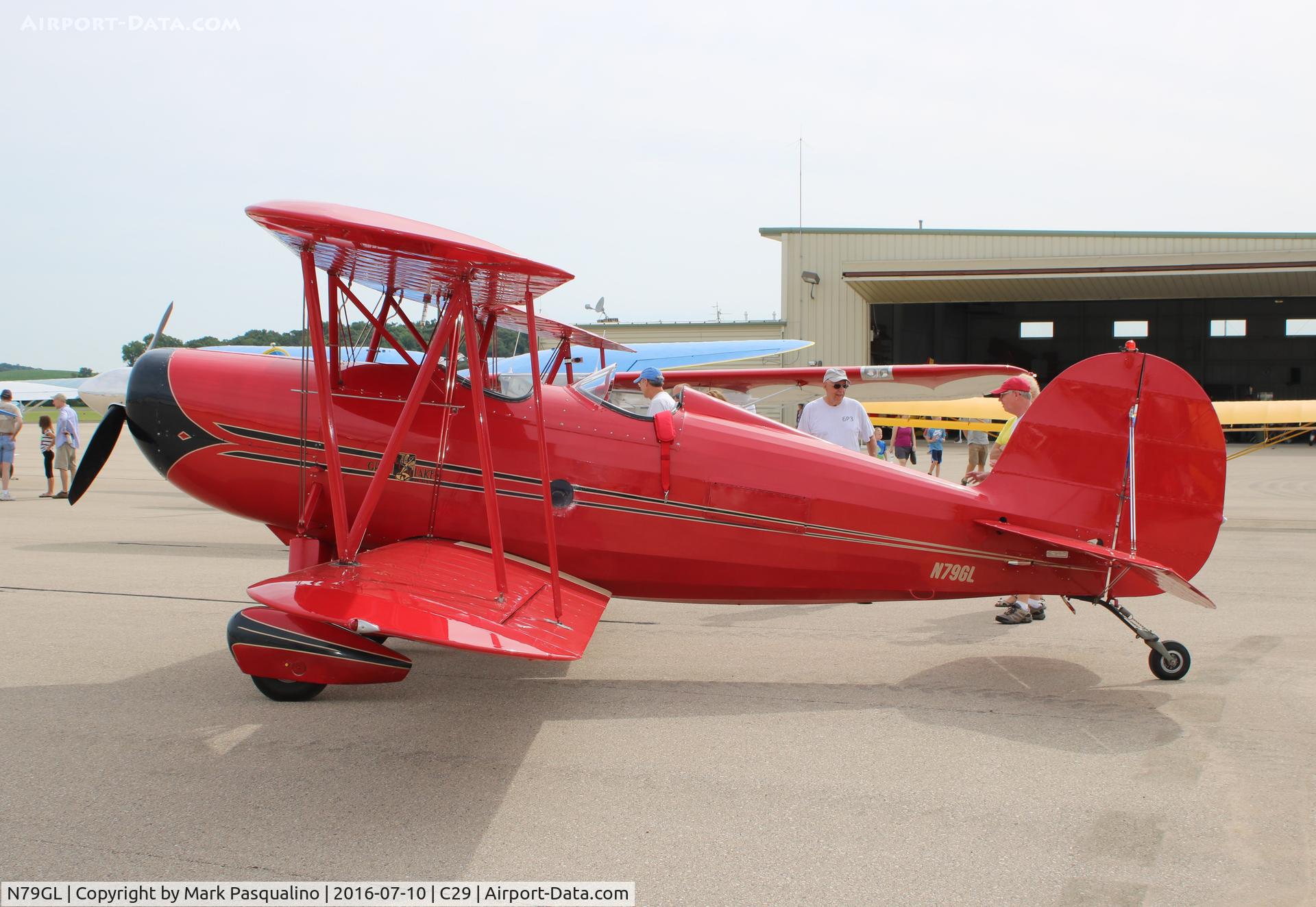 N79GL, 1977 Great Lakes 2T-1A-2 Sport Trainer C/N 0754, Great Lakes AT-1A-2