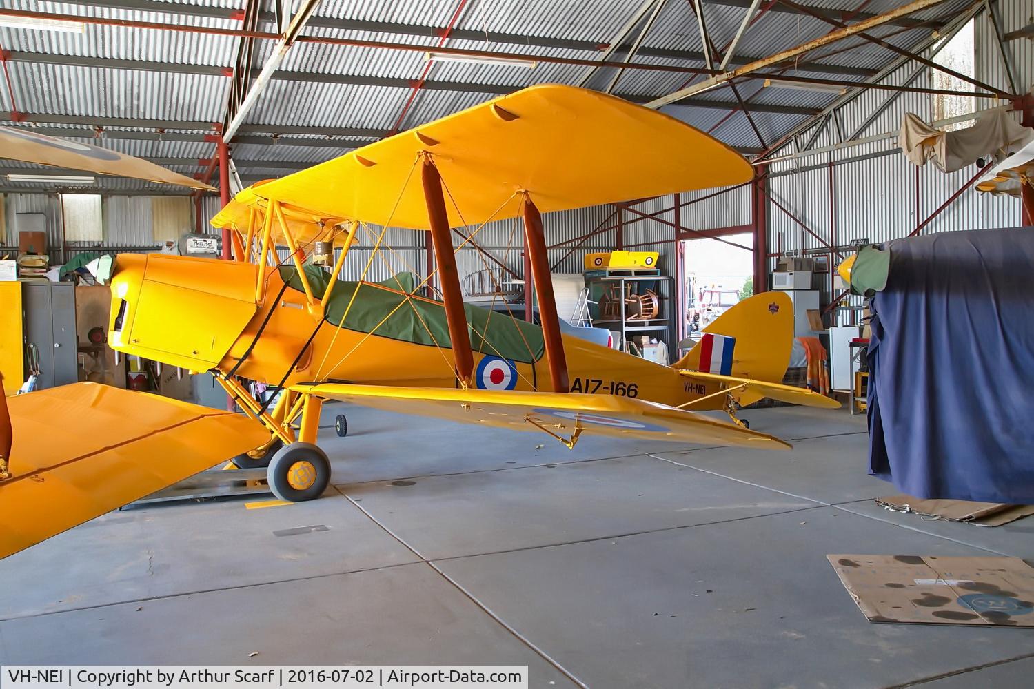 VH-NEI, 1940 De Havilland Australia DH-82A Tiger Moth C/N DHA167, VH-NEI Luskintyre NSW July 2016