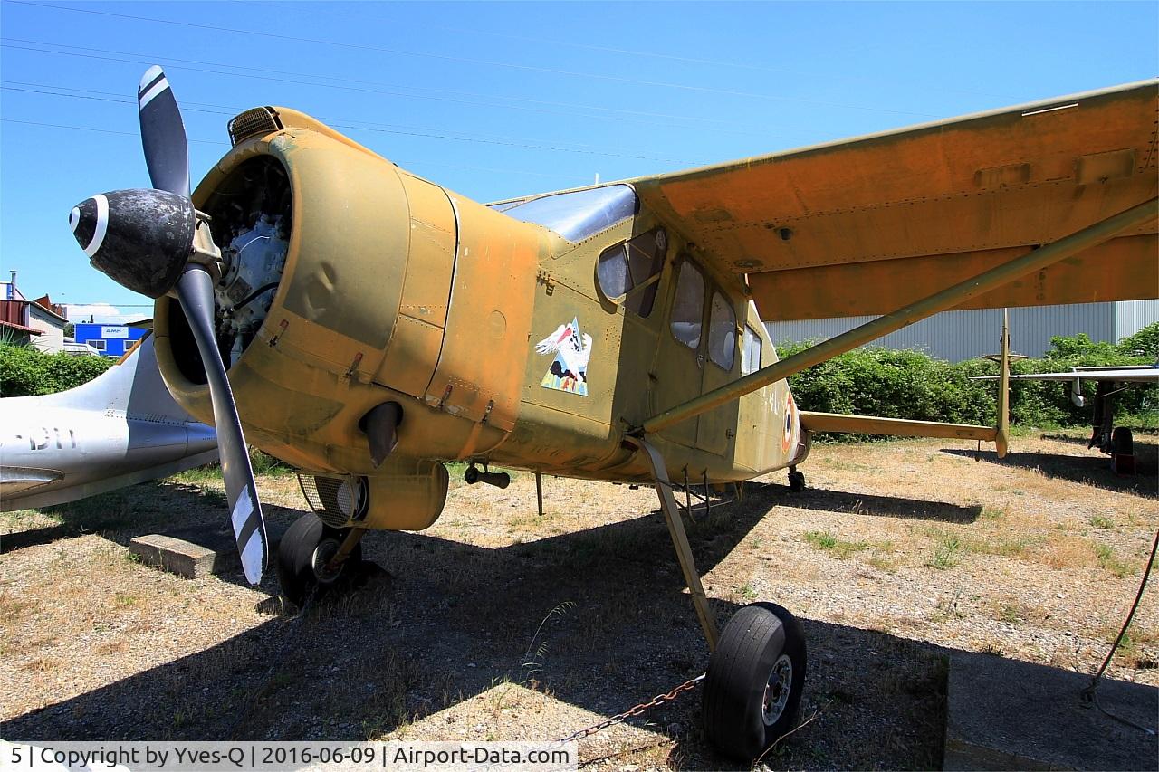 5, Max Holste MH-1521M Broussard C/N 31, Max Holste MH-1521M Broussard, preserved at les amis de la 5ème escadre Museum, Orange