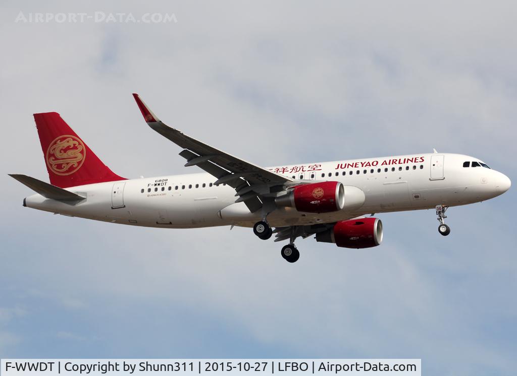 F-WWDT, 2015 Airbus A320-214 C/N 6808, C/n 6808 - To be B-8236