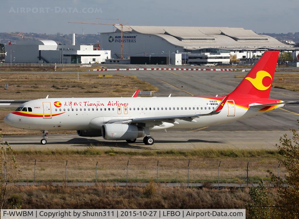 F-WWBM, 2015 Airbus A320-232 C/N 6820, C/n 6820 - To be B-8062