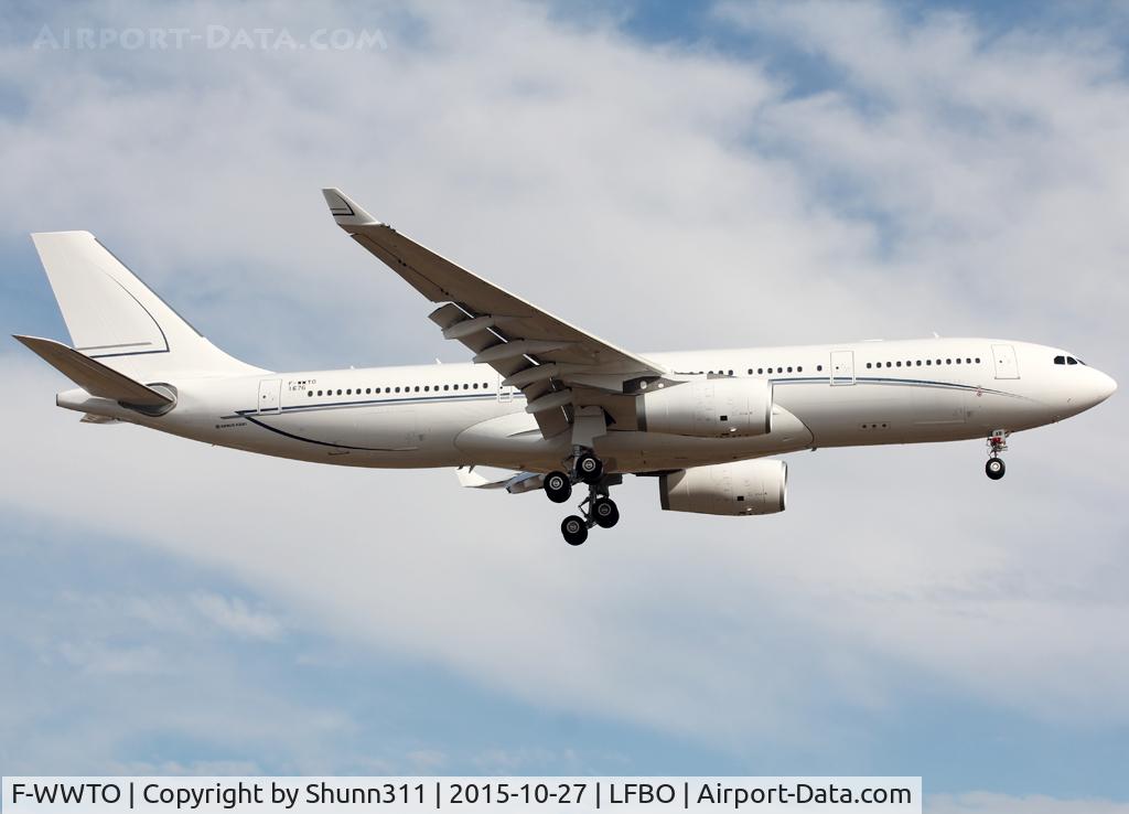 F-WWTO, 2015 Airbus A330-243ACJ C/N 1676, C/n 1676 - To be HZ-AB