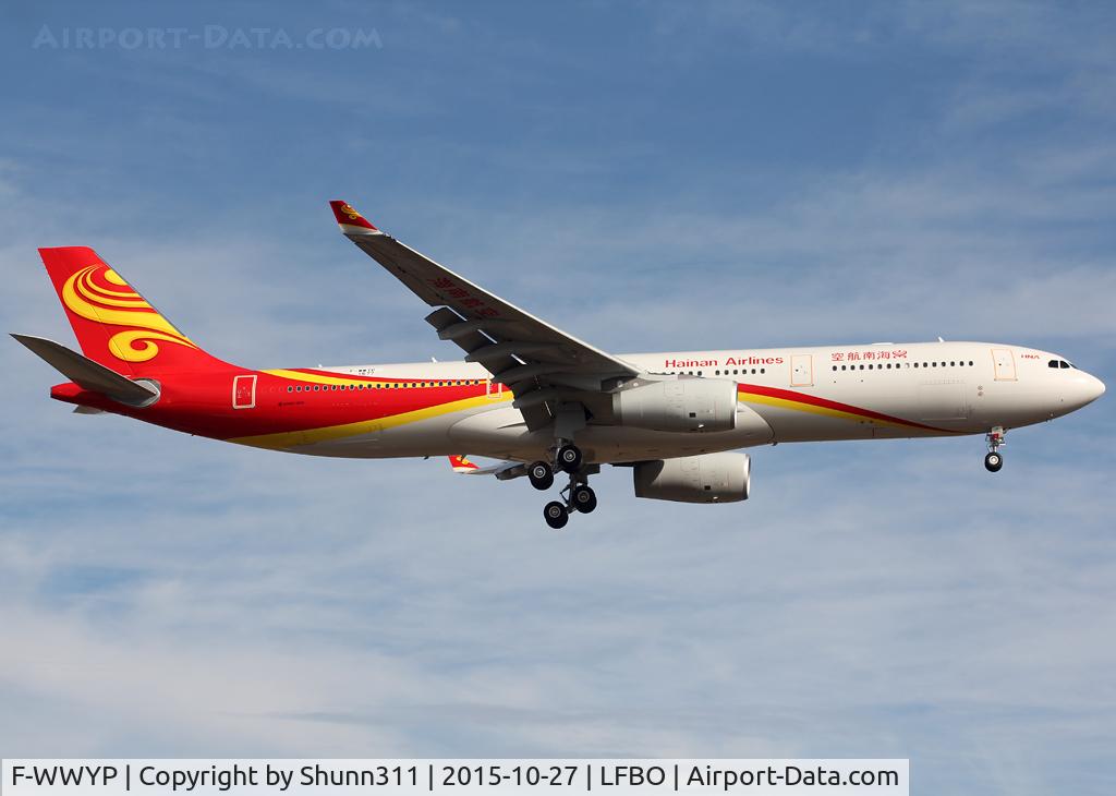 F-WWYP, 2015 Airbus A330-343 C/N 1677, C/n 1677 - To be B-8117