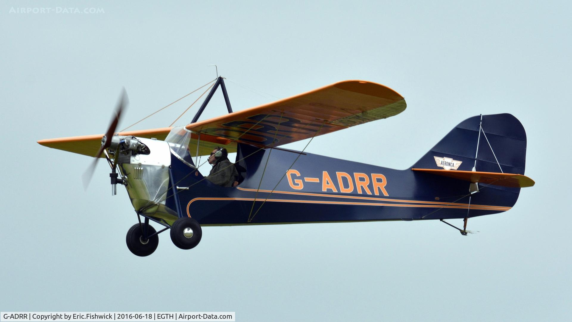 G-ADRR, 1936 Aeronca C-3 Collegian C/N A-734, 43. G-ADRR at The Shuttleworth Collection.