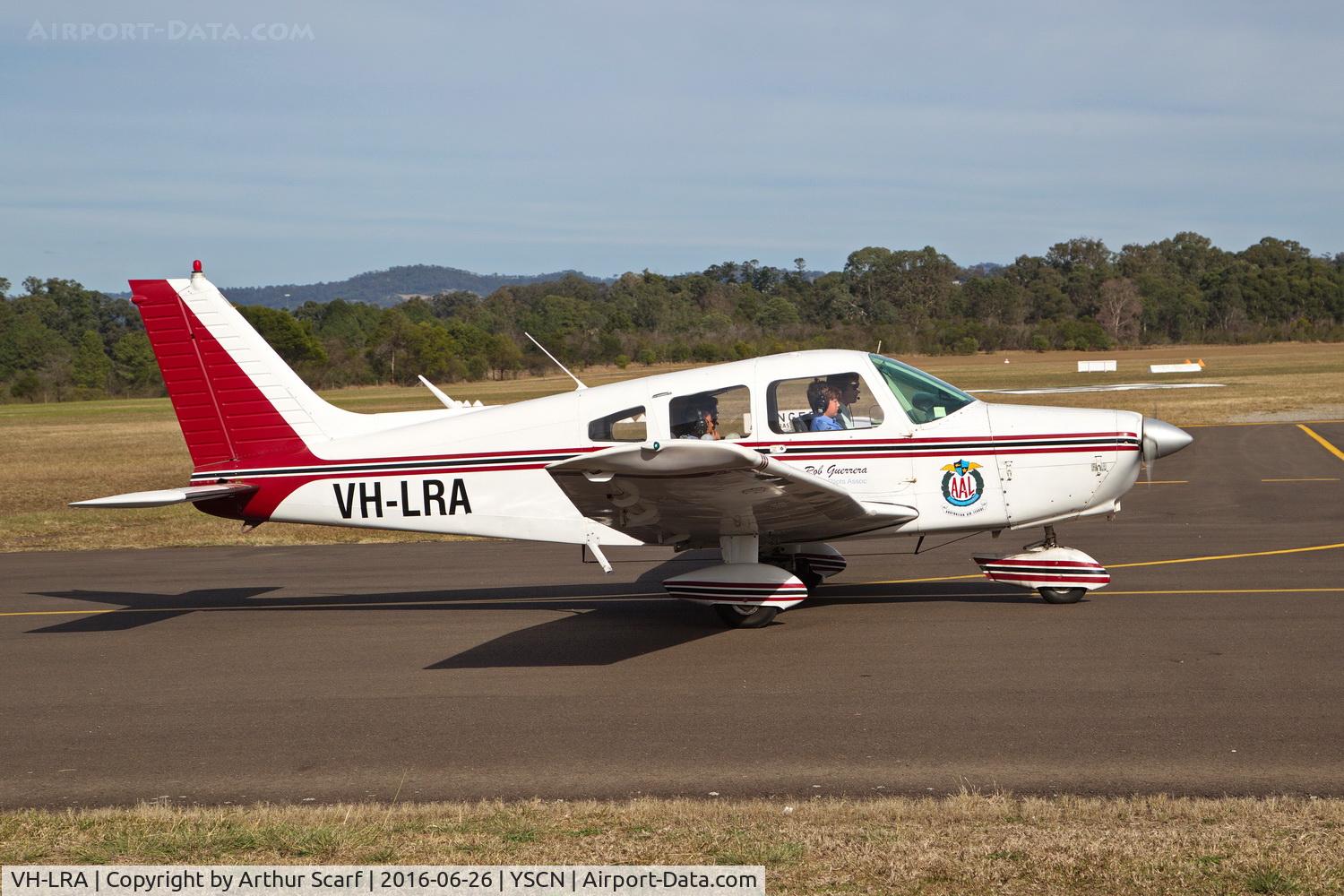 VH-LRA, 1974 Piper PA-28-151 Warrior C/N 28-7515081, Camden NSW June 2016