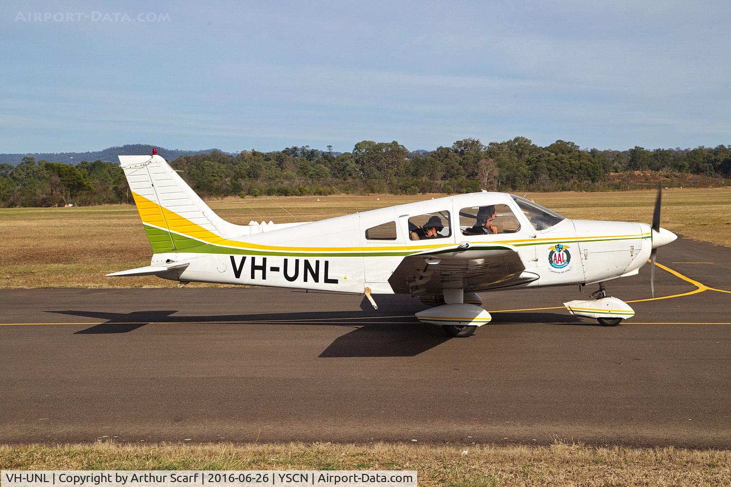 VH-UNL, 1974 Piper PA-28-151 C/N 28-7415422, Camden NSW June 2016