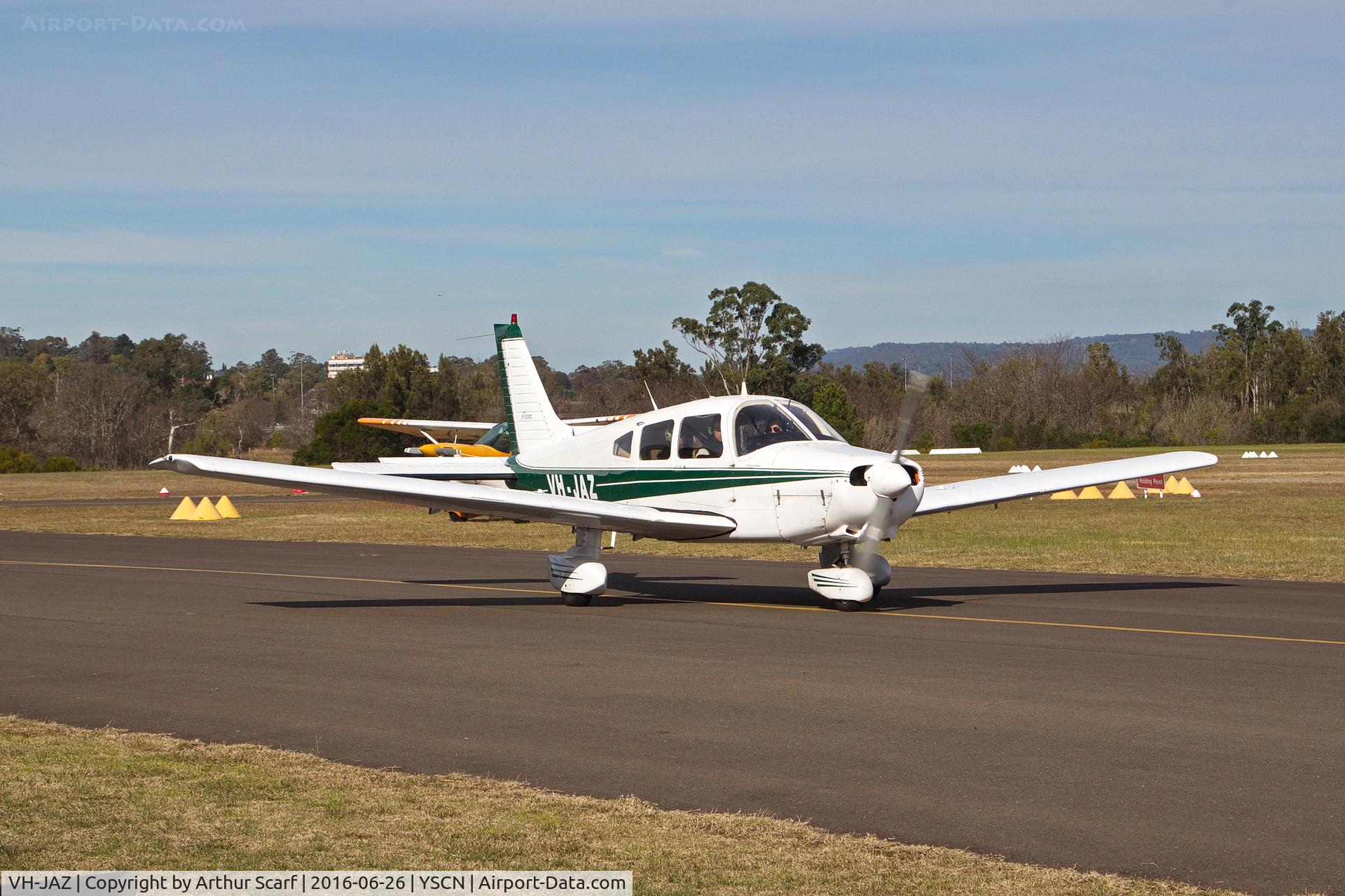 VH-JAZ, 1984 Piper PA-28-161 Warrior C/N 28-8416131, Camden NSW June 2016