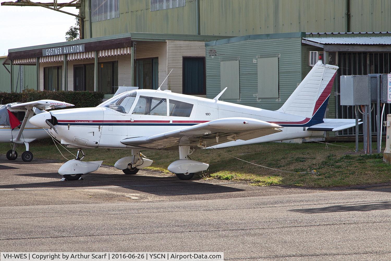 VH-WES, 1965 Piper PA-28-180 C/N 28-2255, Camden NSW June 2016