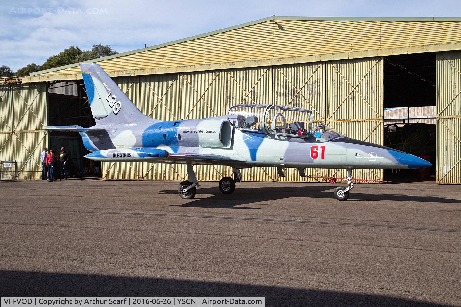 VH-VOD, 1983 Aero L-39C Albatros C/N 332511, Camden NSW June 2016