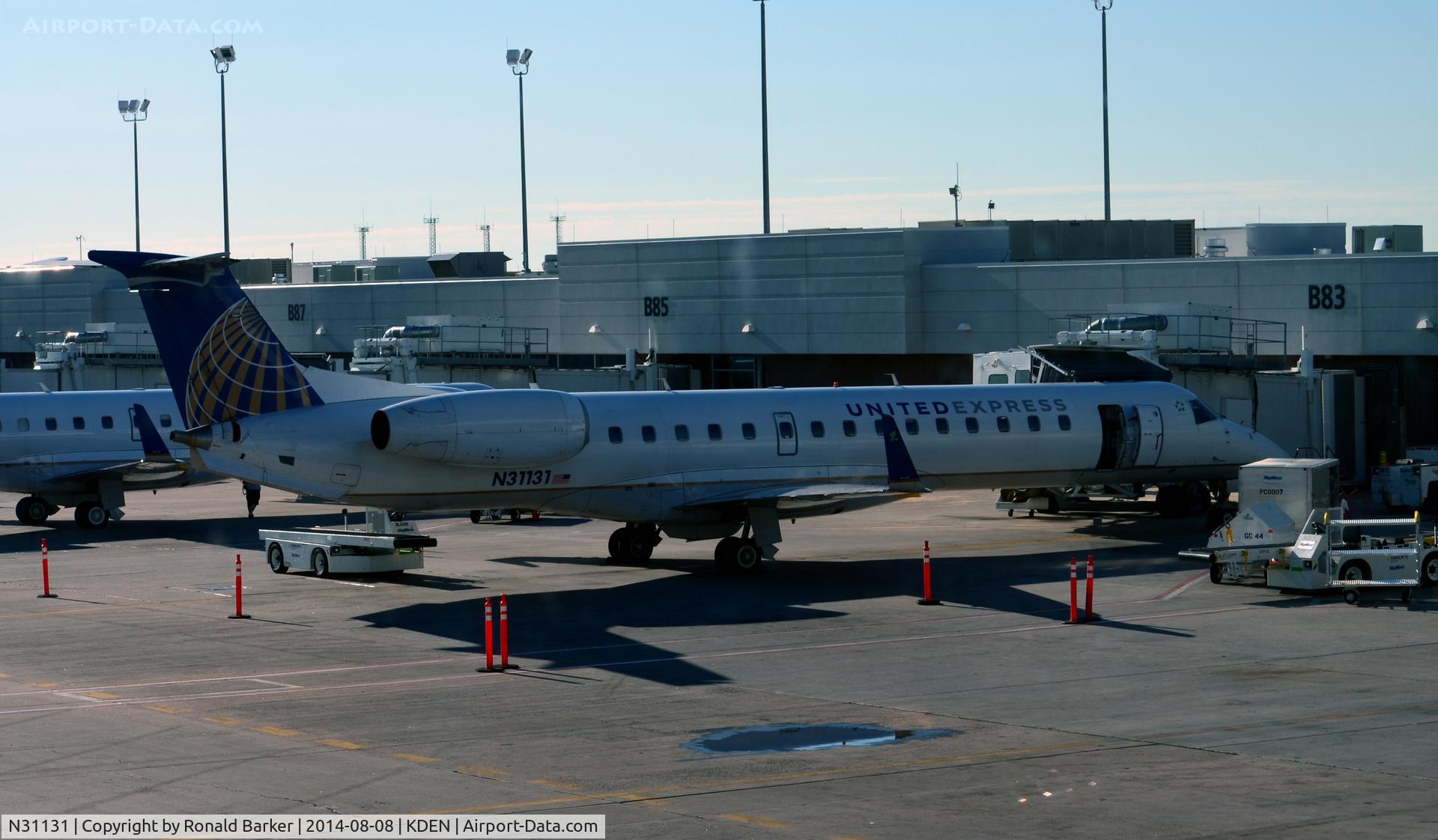 N31131, 2003 Embraer ERJ-145XR (EMB-145XR) C/N 145705, Gate B83 Denver