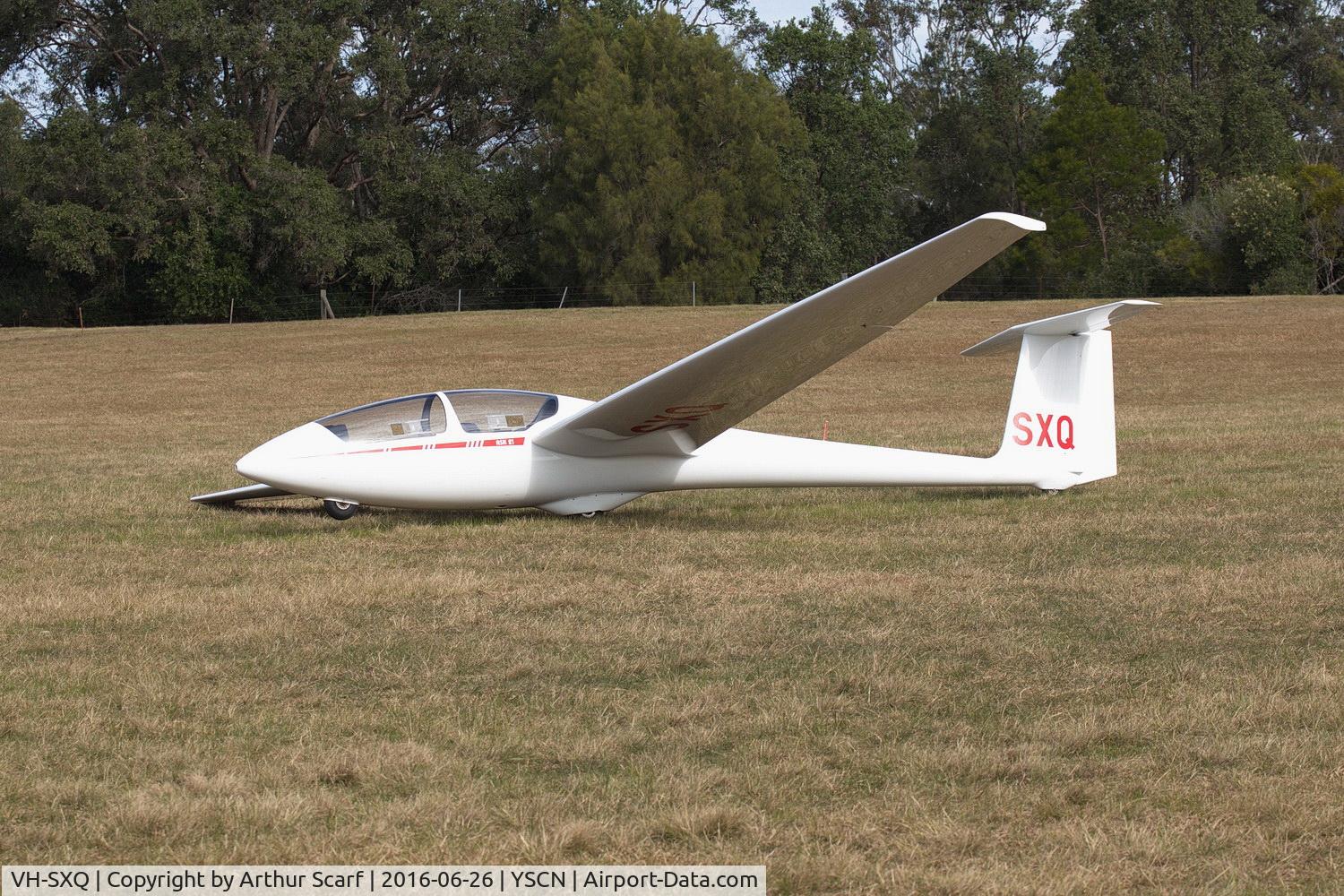 VH-SXQ, 2010 Schleicher ASK-21 C/N 21881, Camden NSW June 2016