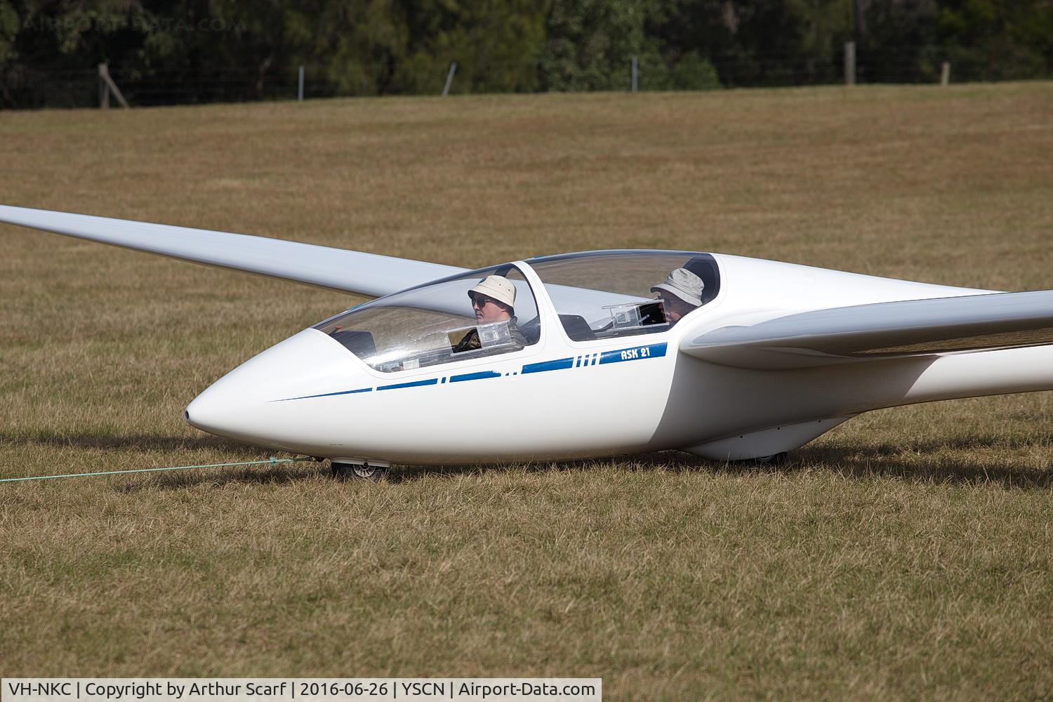 VH-NKC, 2008 Schleicher ASK-21 C/N 21830, Camden NSW June 2016