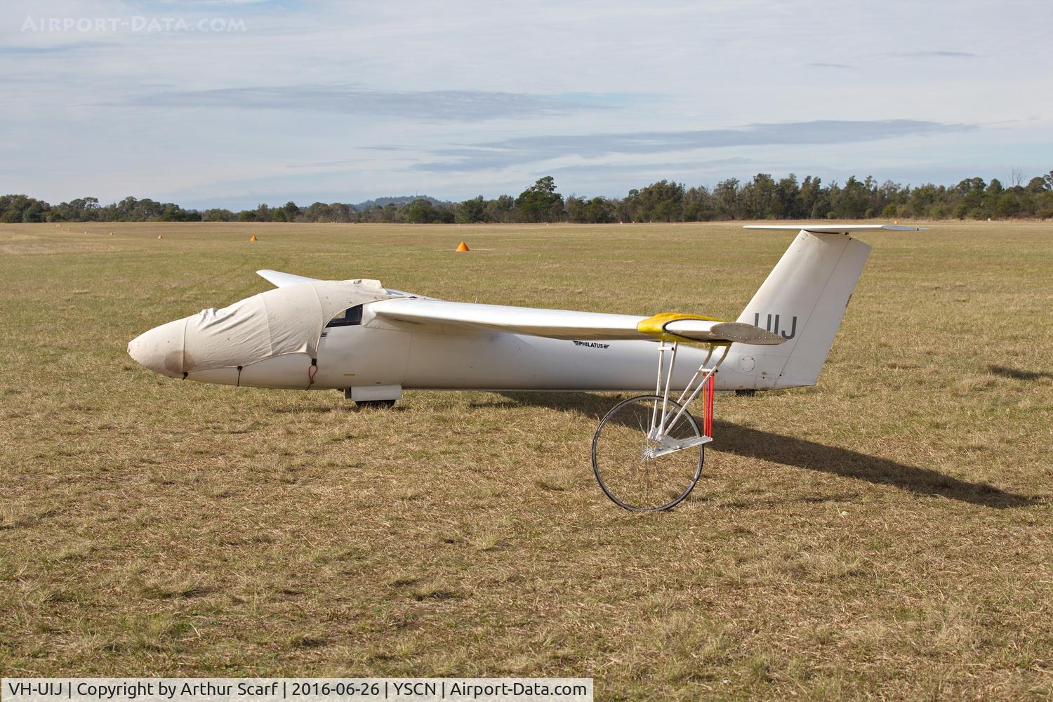 VH-UIJ, 1978 Pilatus B4-PC11AF C/N 314, Camden NSW June 2016