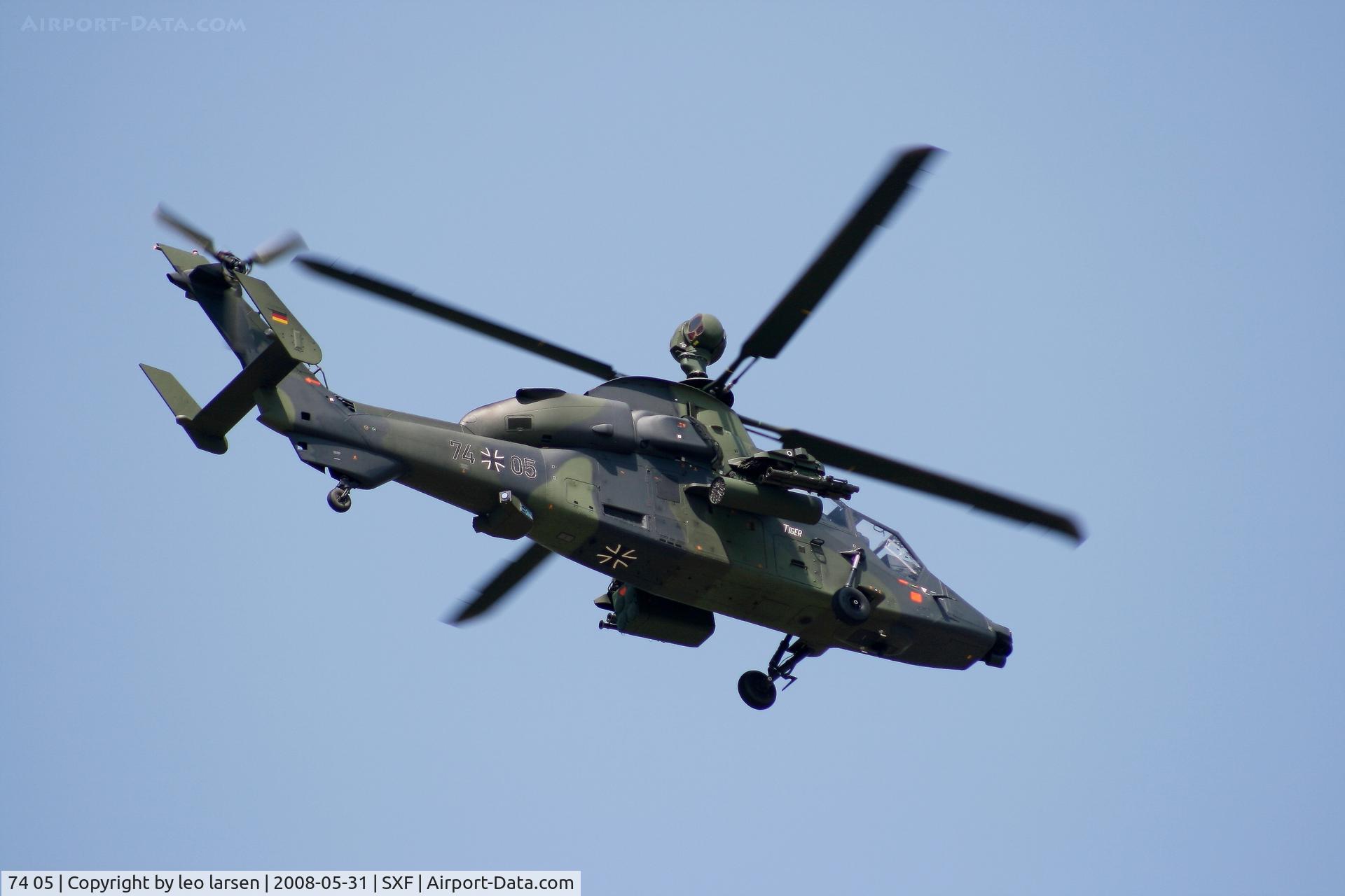 74 05, Eurocopter EC-665 Tiger UHT C/N 1005, Berlin Air Show 31.5.08