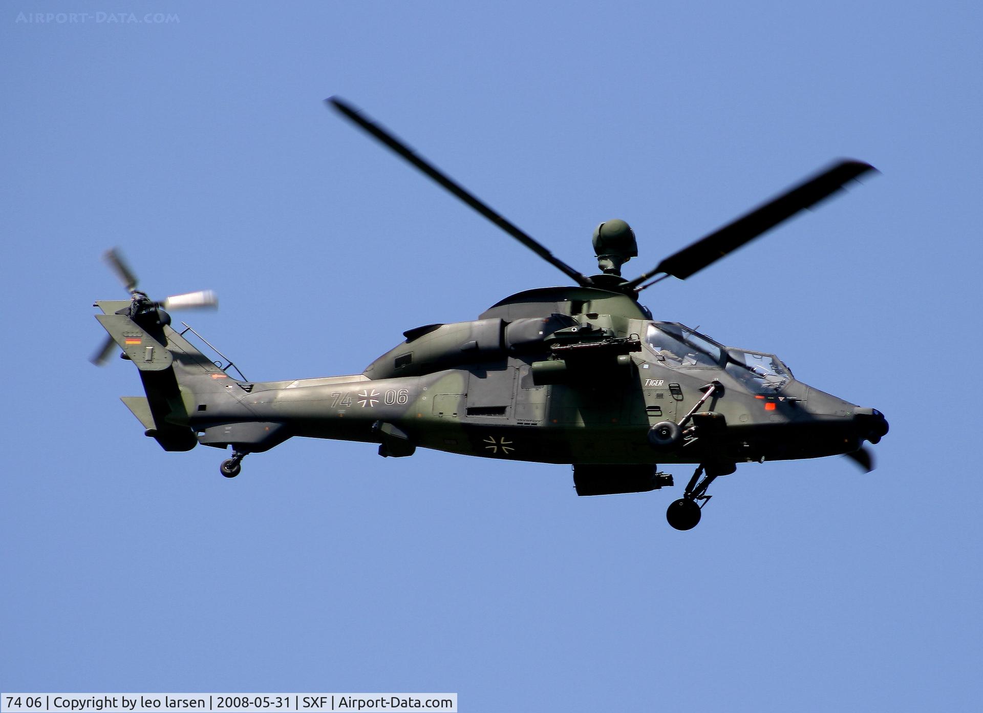 74 06, Eurocopter EC-665 Tiger UHT C/N 1006, Berlin Air Show 31.5.08