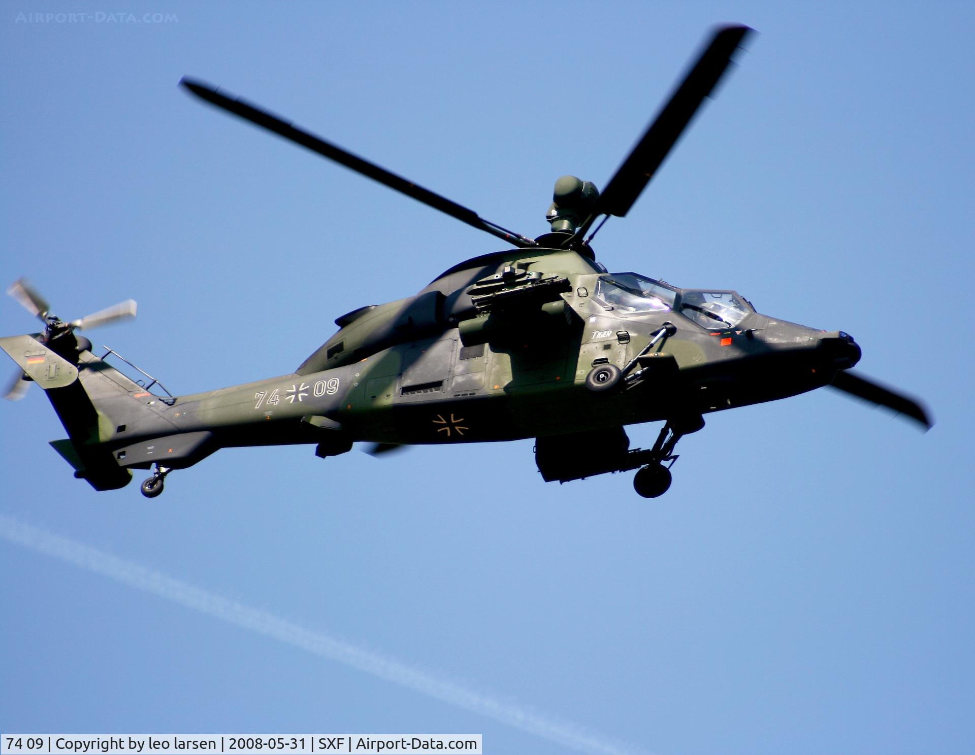 74 09, Eurocopter EC-665 Tiger UHT C/N 1009, Berlin Air Show 31.5.08