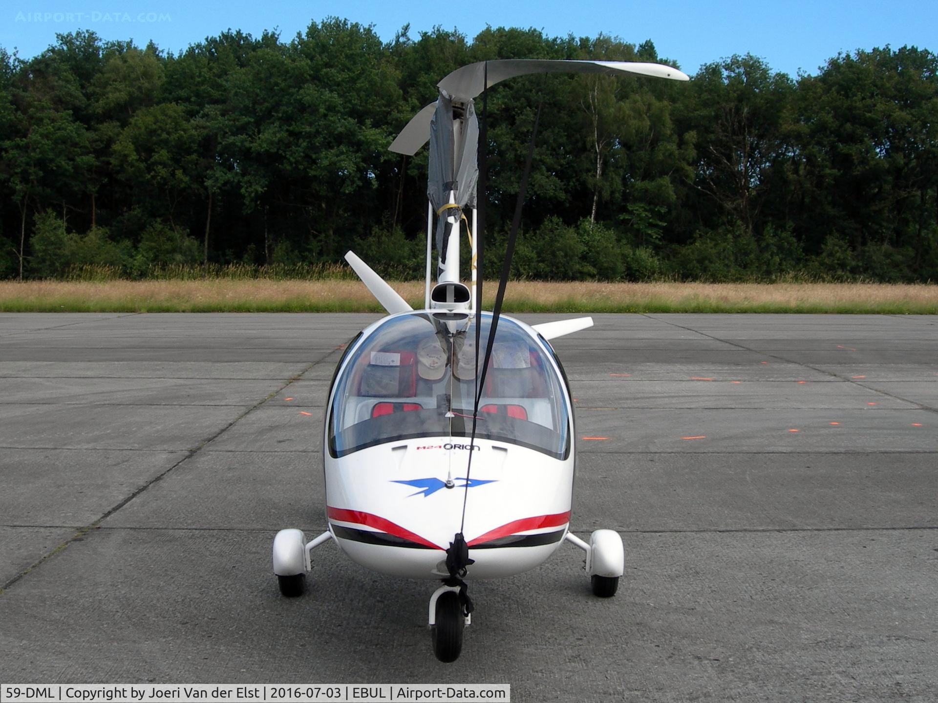 59-DML, Magni Gyro M-24 Orion C/N Not found 59-DML, Ursel Avia 2016