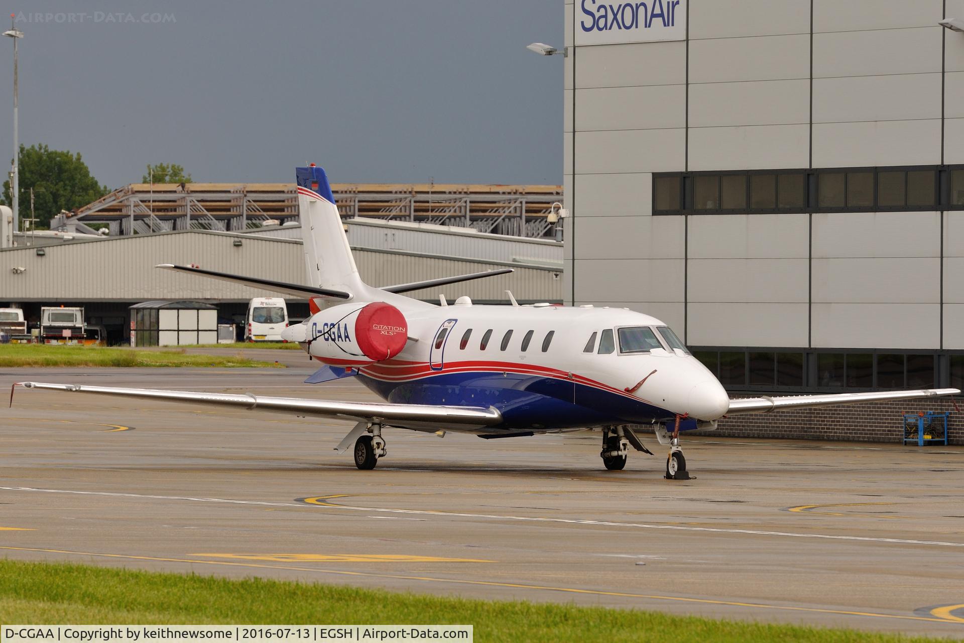 D-CGAA, 2014 Cessna 560 Citation Excel XLS+ C/N 560-6173, Nice Visitor.
