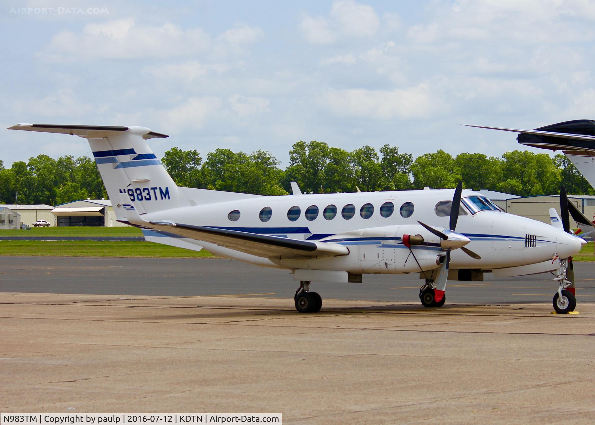 N983TM, 1933 Beech B300 King Air C/N FL-94, At Downtown Shreveport.