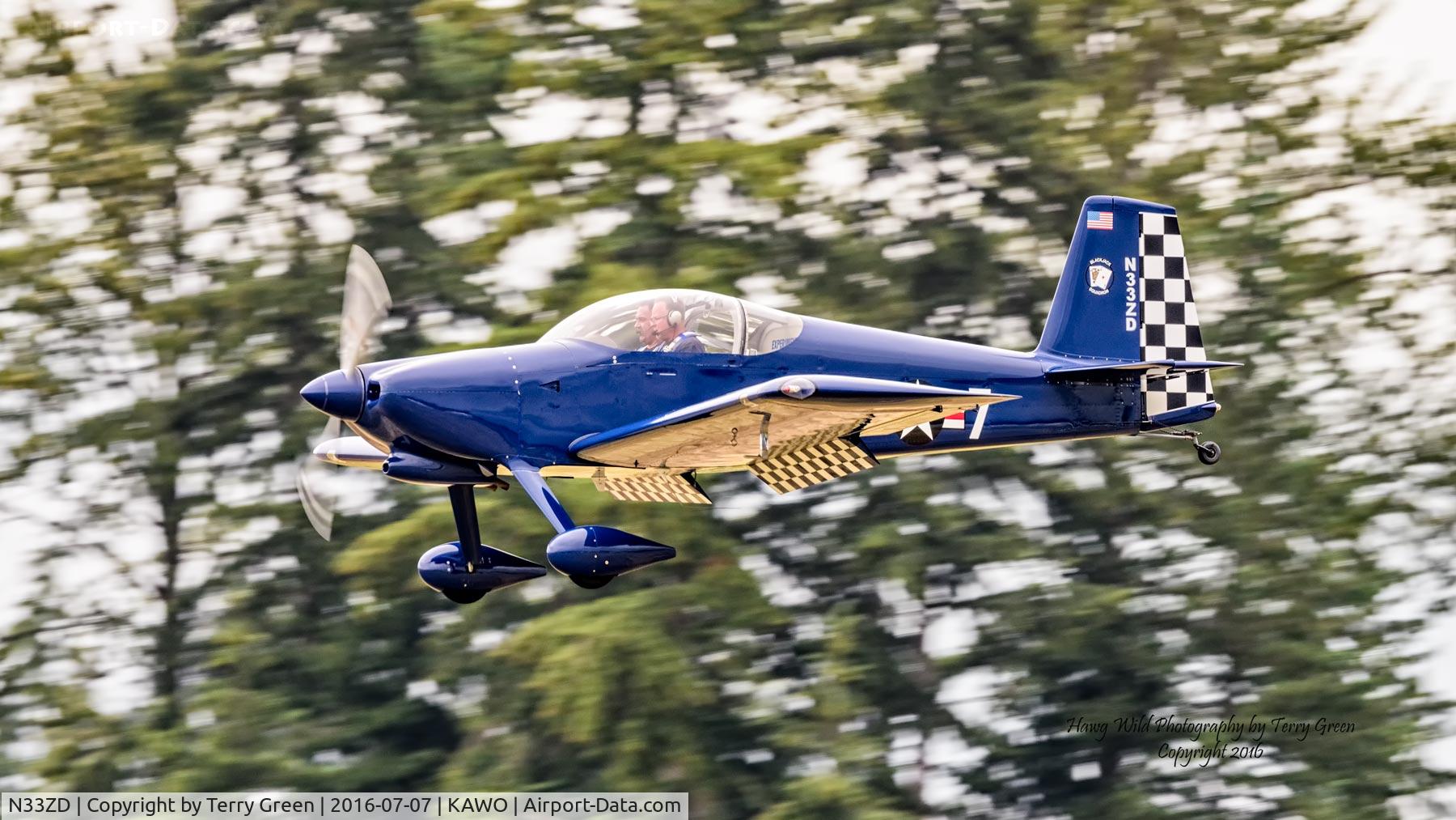 N33ZD, Vans RV-7 C/N 71555, 2016 Arlington Fly-In