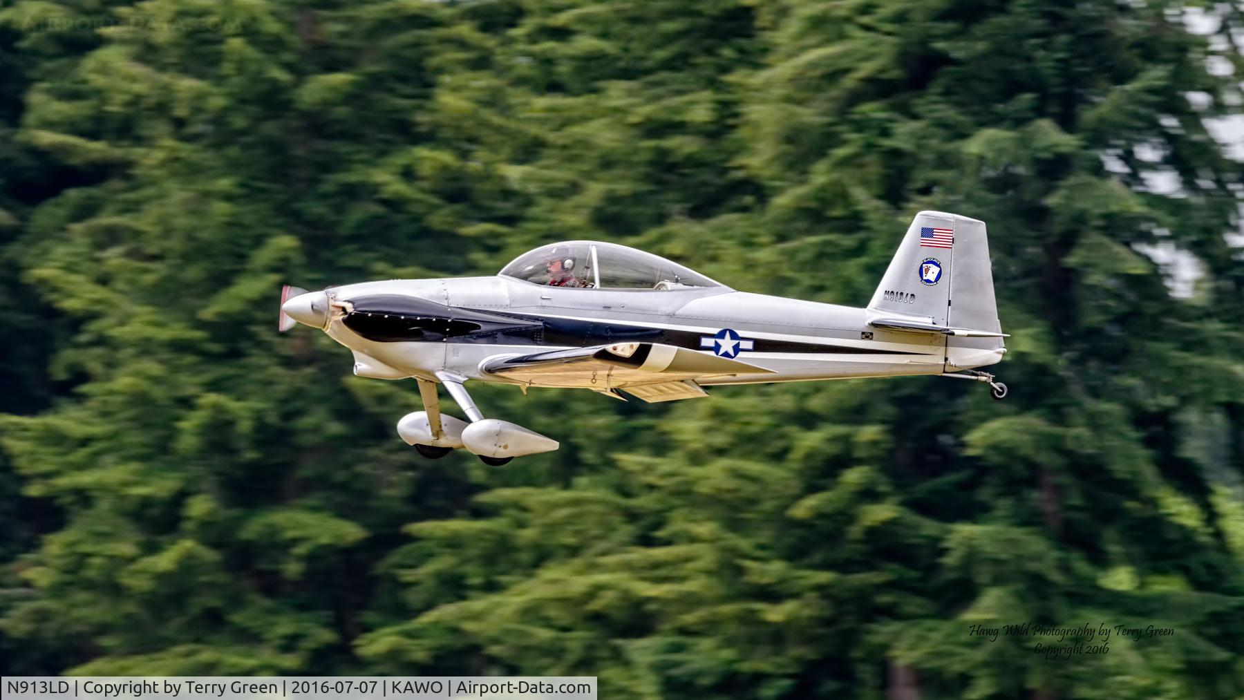 N913LD, Vans RV-4 C/N 1153, 2016 Arlington Fly-In