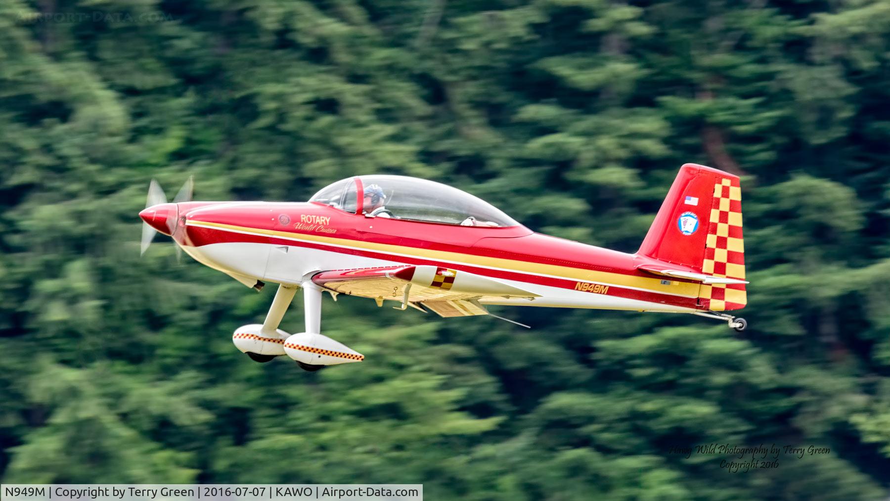 N949M, 2001 Vans RV-8 C/N 80540, 2016 Arlington Fly-In