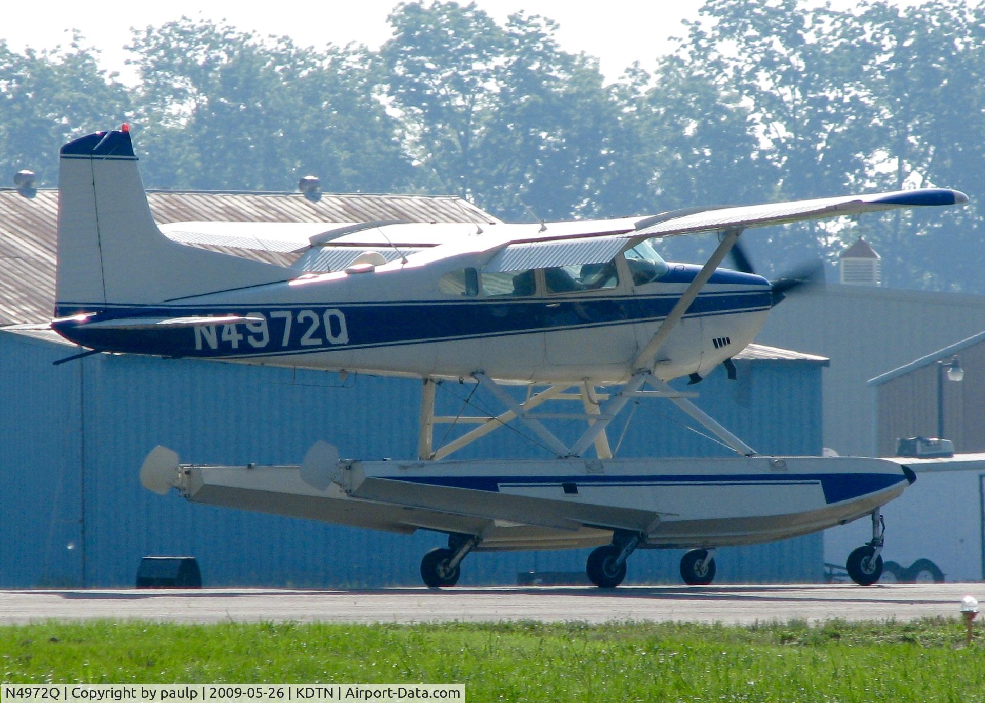N4972Q, 1978 Cessna A185F Skywagon 185 C/N 18503591, At Downtown Shreveport.