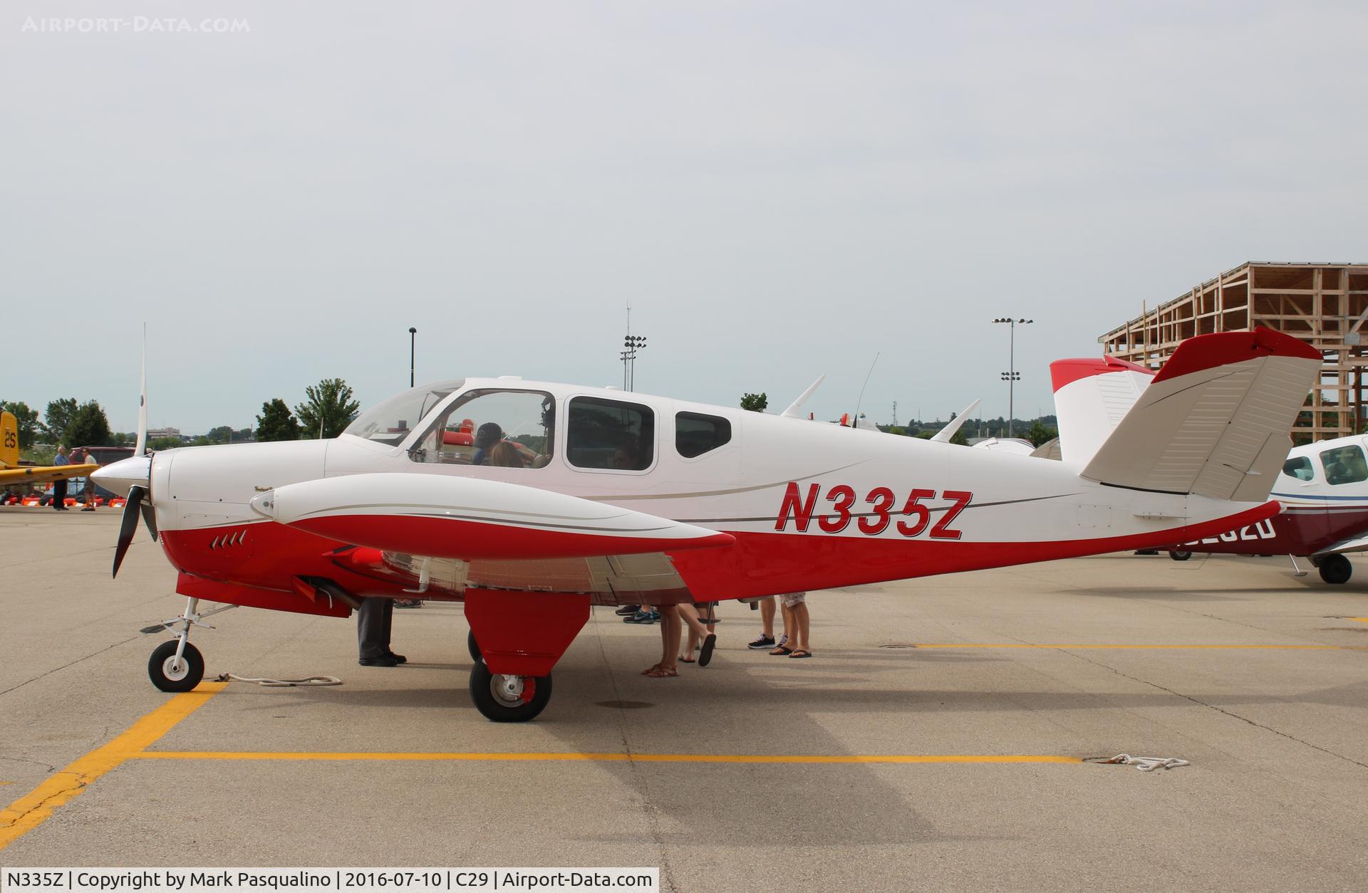 N335Z, 1960 Beech M35 Bonanza C/N D-6484, Beech M35