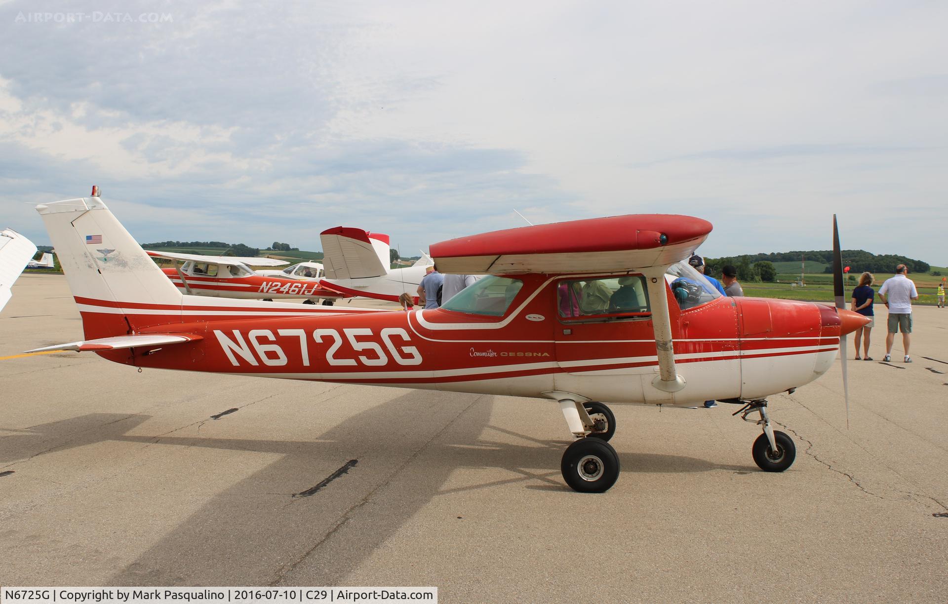 N6725G, 1970 Cessna 150L C/N 15072225, Cessna 150L