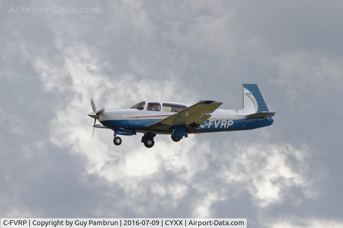 C-FVRP, 2004 Mooney M20R Ovation C/N 29-0344, Landing