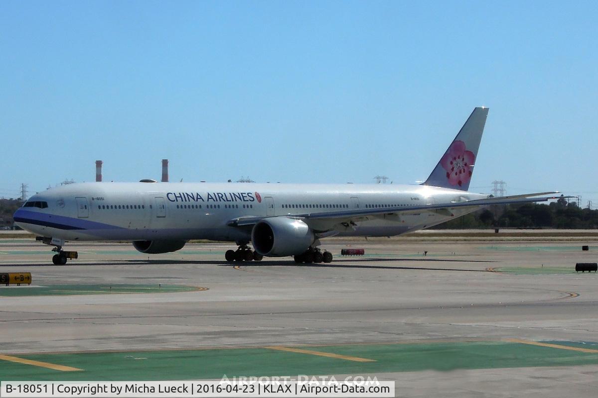 B-18051, 2014 Boeing 777-36N/ER C/N 41821, At LAX