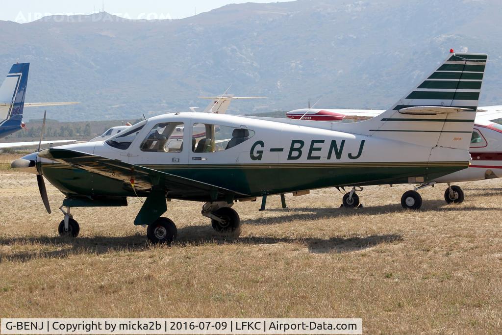 G-BENJ, 1976 Rockwell Commander 112B C/N 522, Parked