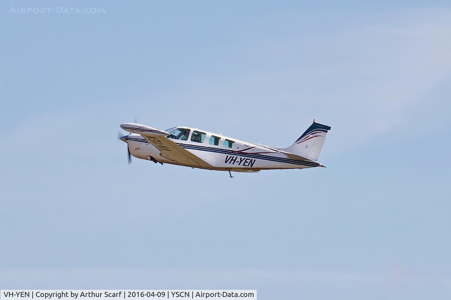 VH-YEN, 1980 Beech A36 Bonanza 36 C/N E-1731, Camden NSW April 2016