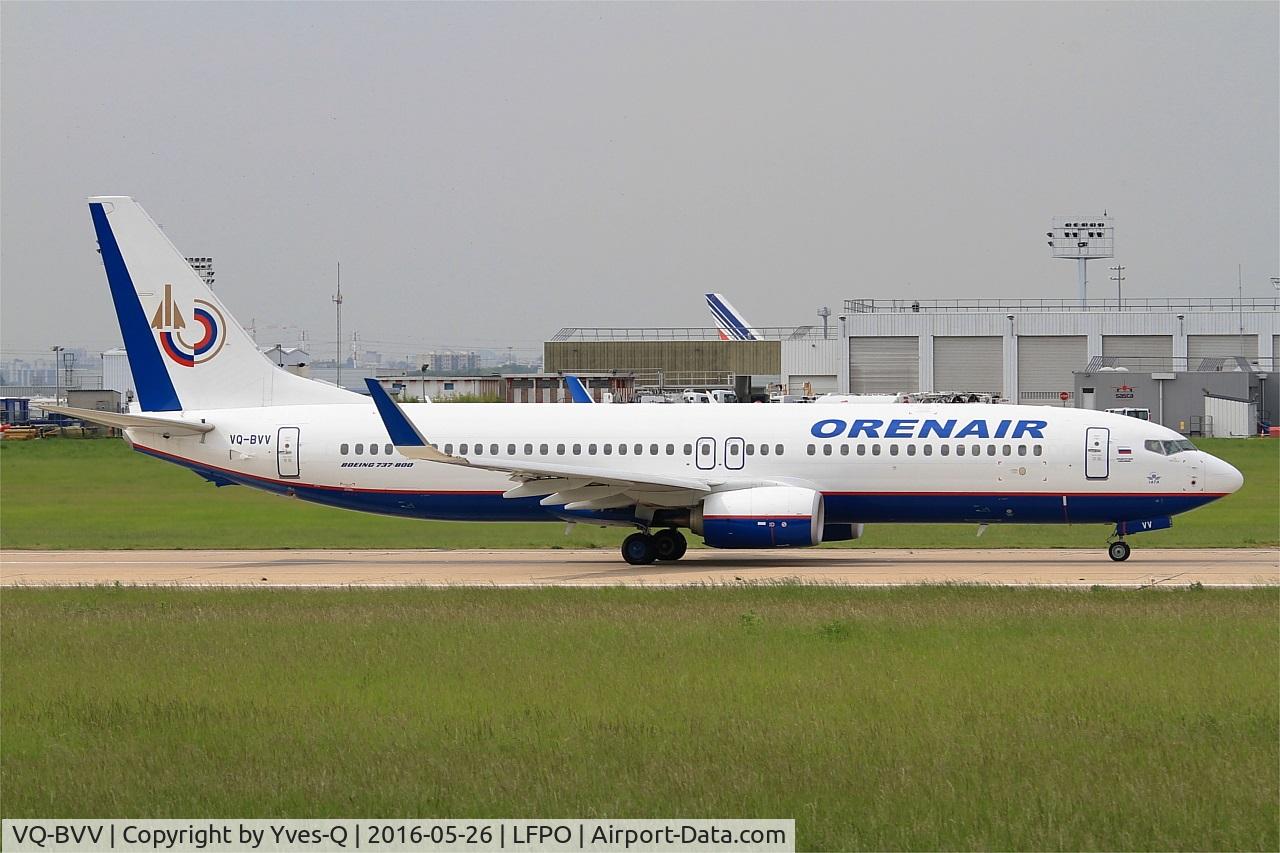 VQ-BVV, 2014 Boeing 737-8LJ C/N 41201, Boeing 737-8LJ, Take off run rwy 08, Paris-Orly Airport (LFPO-ORY)