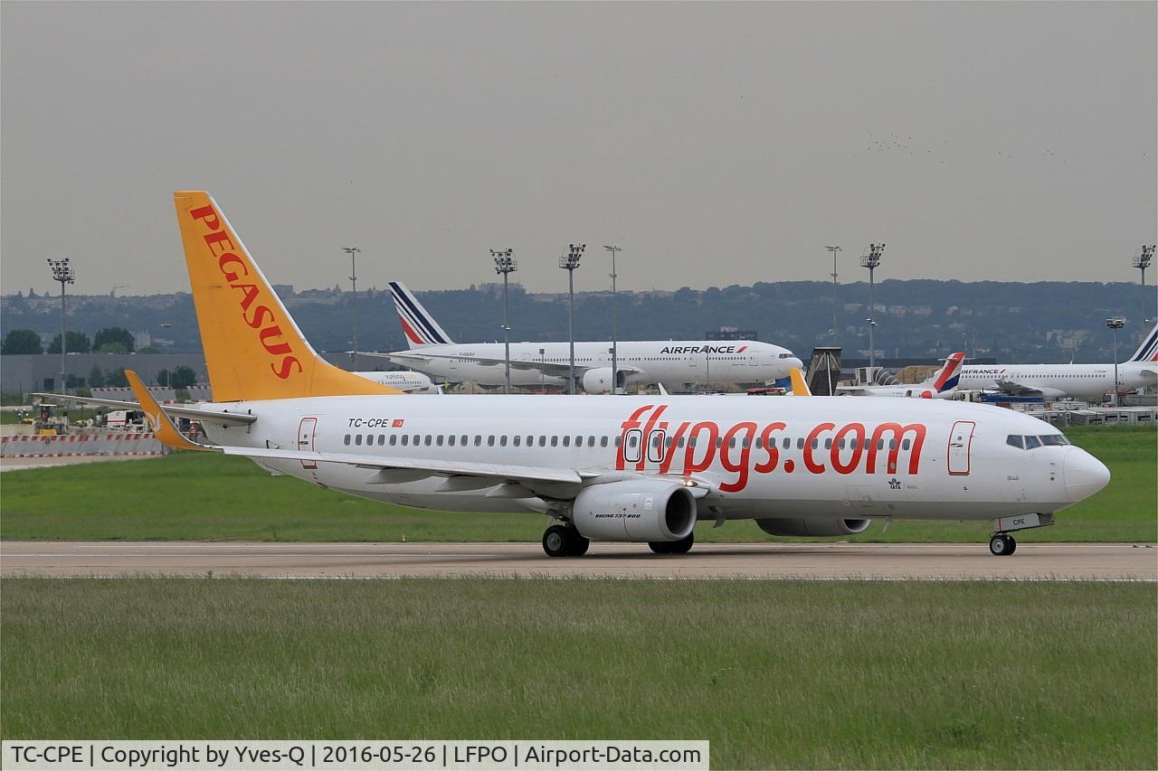 TC-CPE, 2012 Boeing 737-82R C/N 38178, Boeing 737-82R, Take off run rwy 08, Paris-Orly Airport (LFPO-ORY)