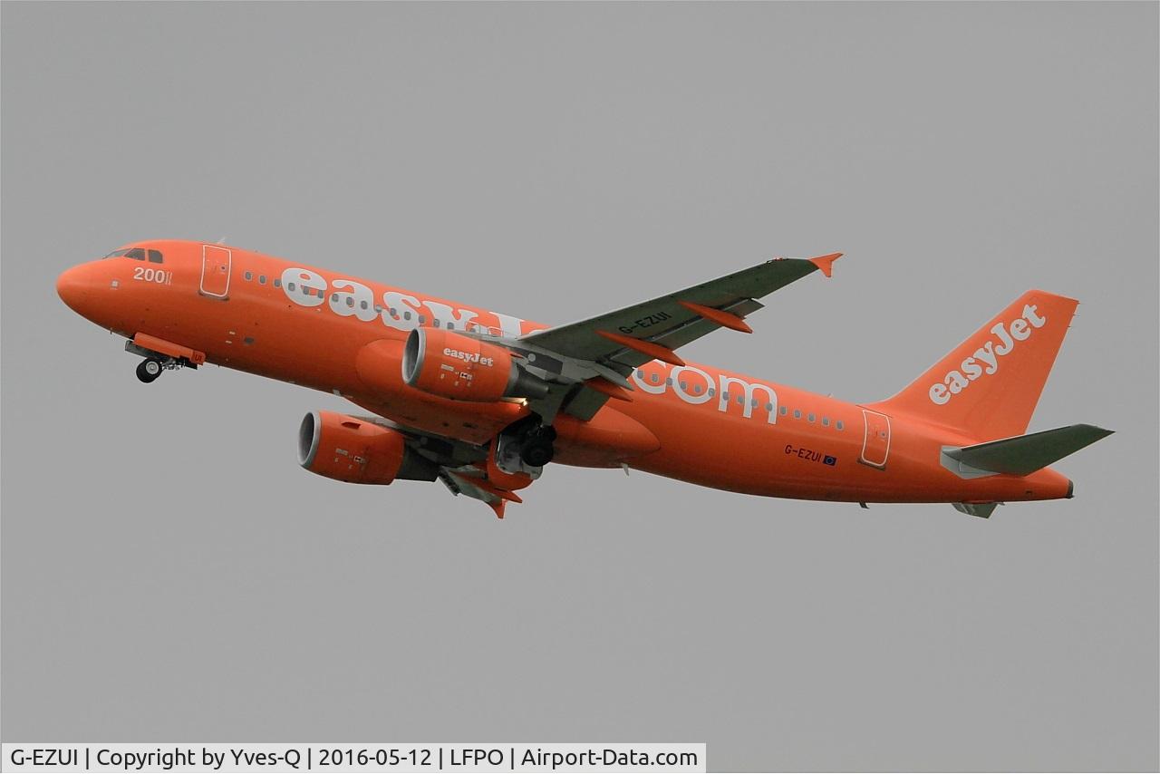 G-EZUI, 2011 Airbus A320-214 C/N 4721, Airbus A320-214, Take off rwy 24, Paris-Orly airport (LFPO-ORY)