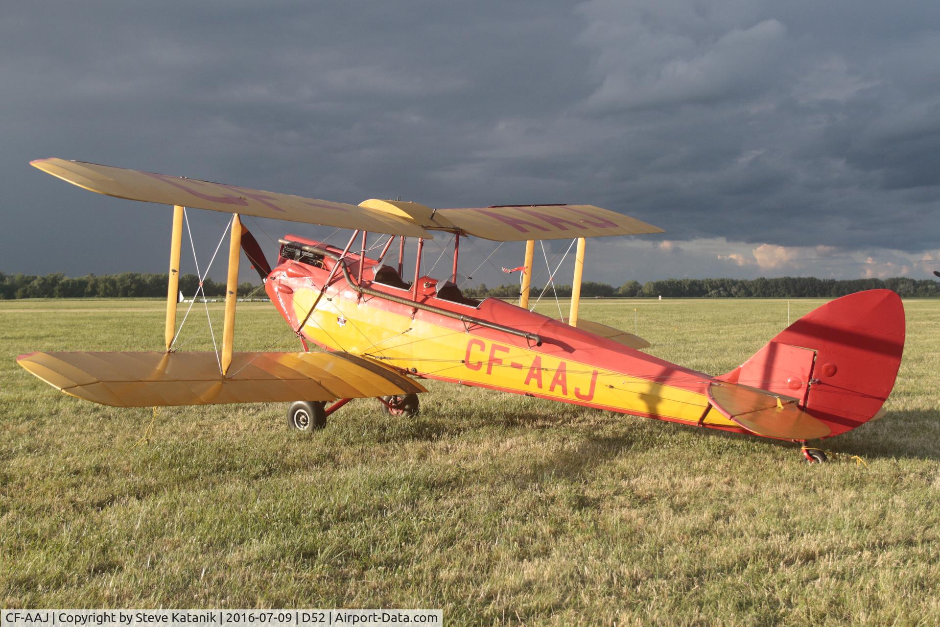 CF-AAJ, 1929 De Havilland DH.60M Moth C/N 757, Taken at Geneseo Airort 2016
