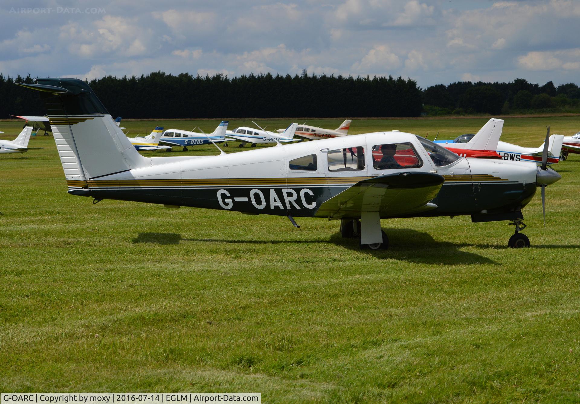 G-OARC, 1979 Piper PA-28RT-201 Arrow IV C/N 28R-7918009, Piper Cherokee Arrow IV at White Waltham. Ex EC-HXO