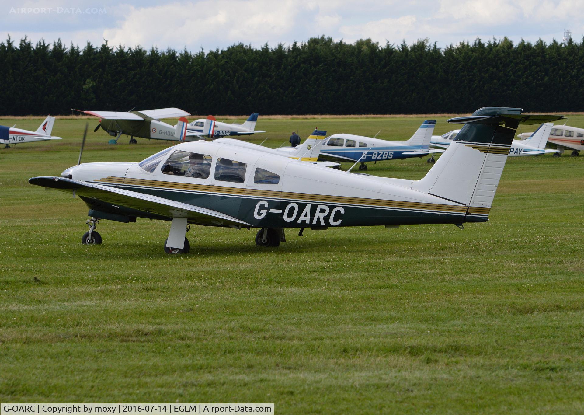 G-OARC, 1979 Piper PA-28RT-201 Arrow IV C/N 28R-7918009, Piper Cherokee Arrow IV at White Waltham. Ex EC-HXO