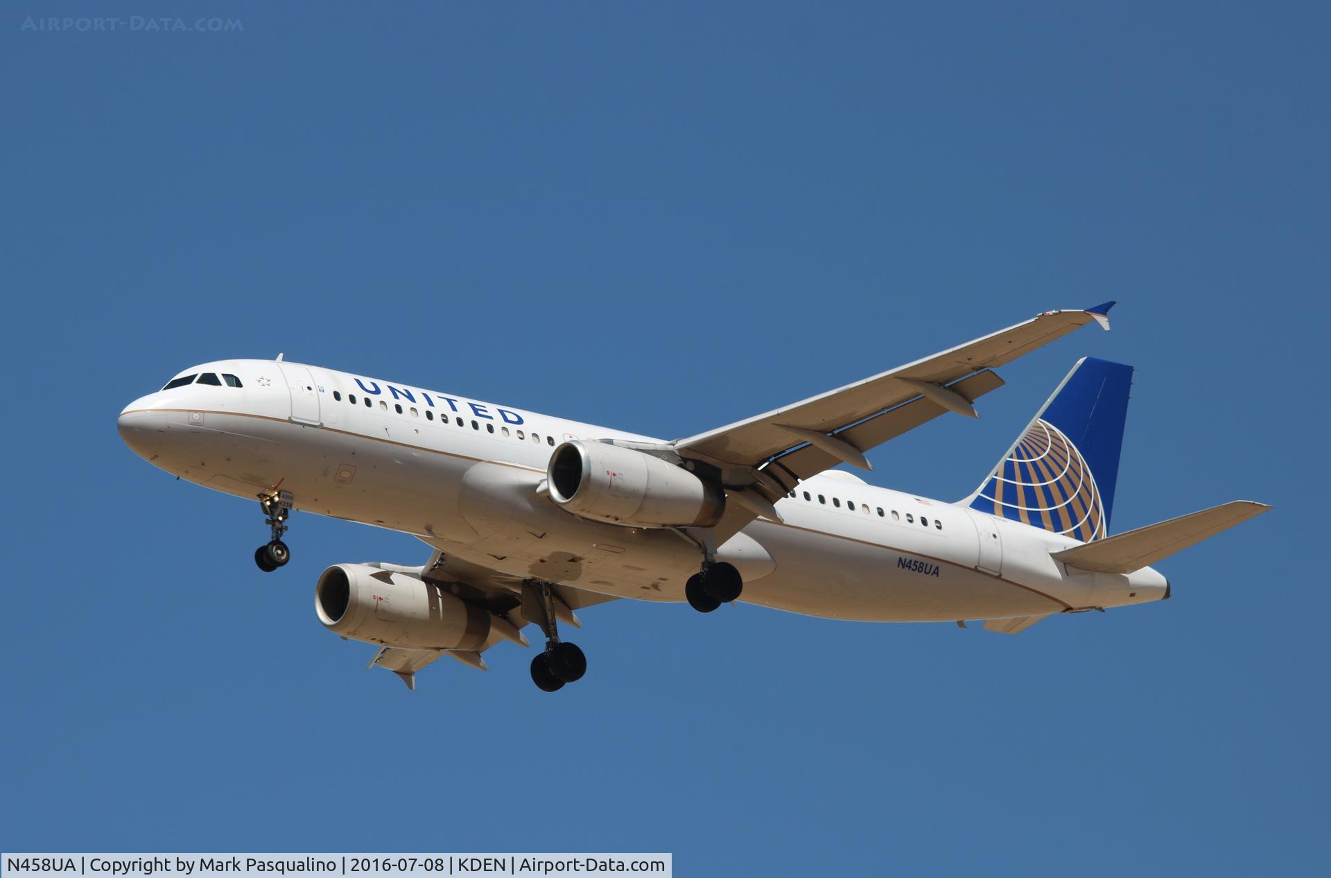 N458UA, 2000 Airbus A320-232 C/N 1163, Airbus A320
